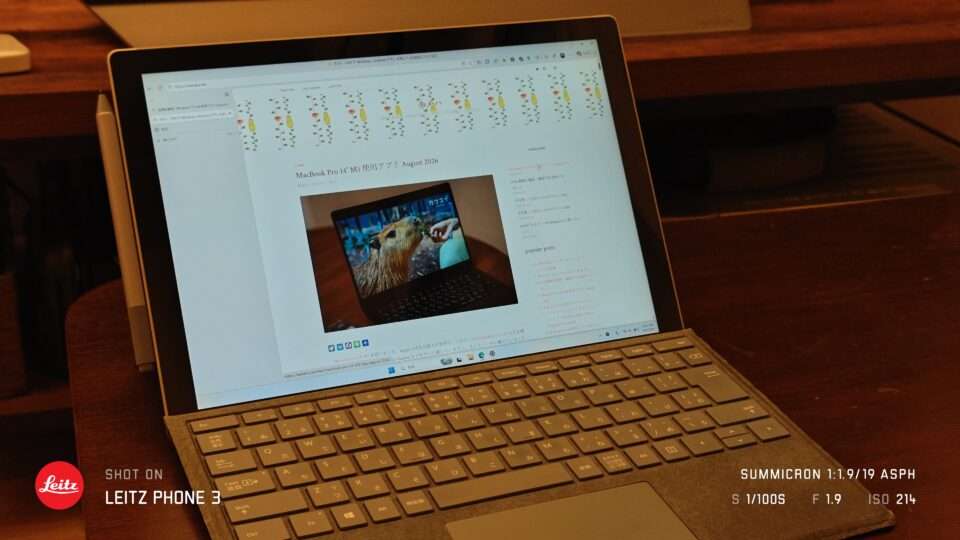 Windows 11 x64  使用ソフト Augusta 2026