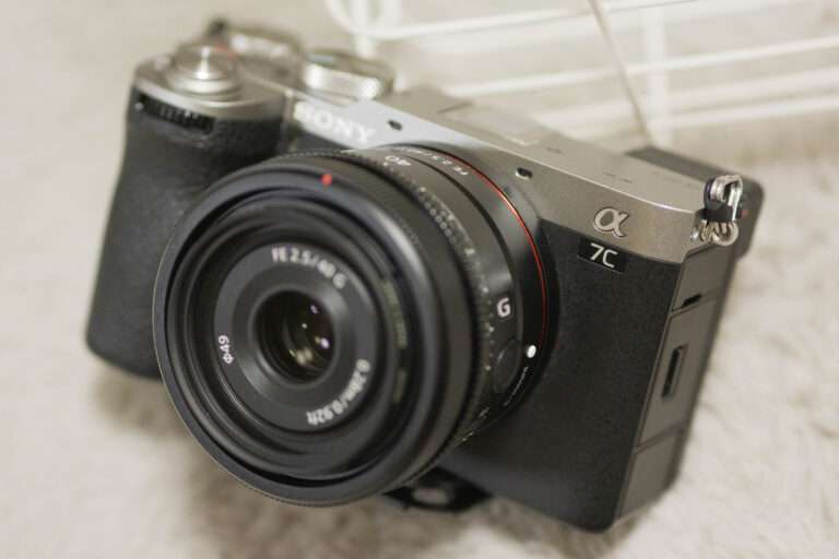 SONY “α7C Ⅱ” + FE 40mm F2.5 G 買っちゃった。