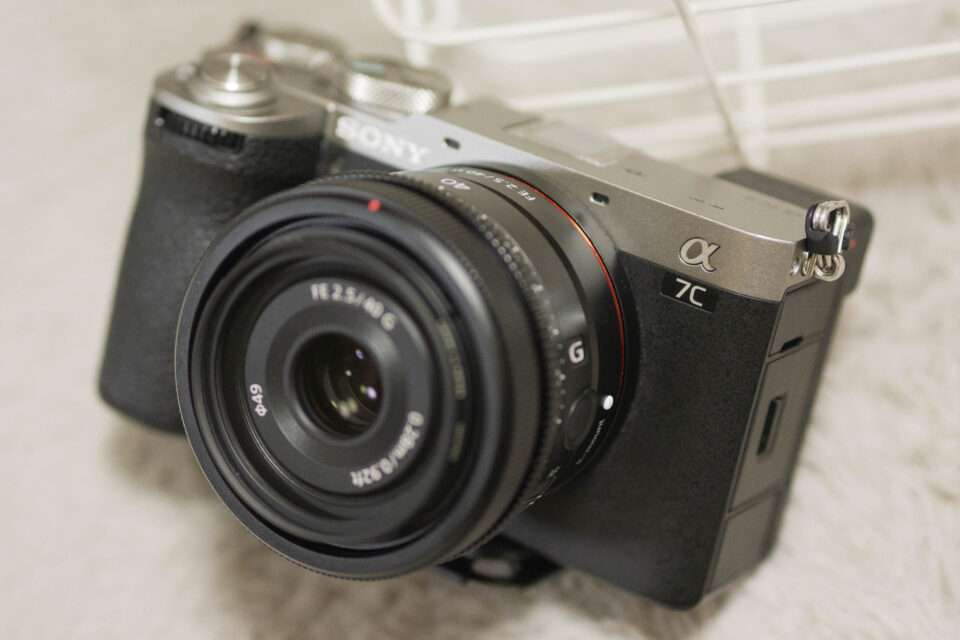 SONY “α7C Ⅱ” + FE 40mm F2.5 G 買っちゃった。