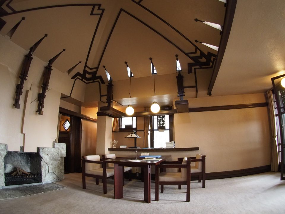The dining room on the 4th floor